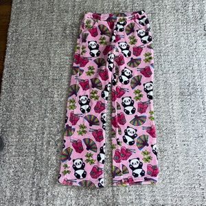 Girls fluffy pajama pants size 10/12